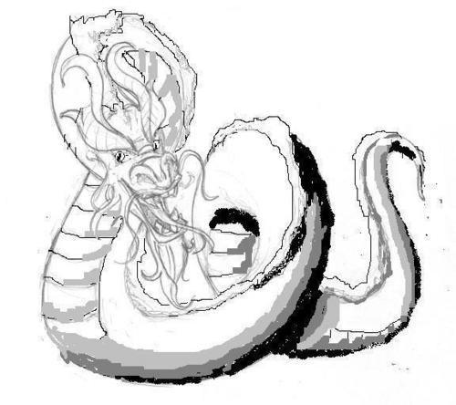 500x444 Doodles And Drawings Images Water Dragon Wallpaper And Background