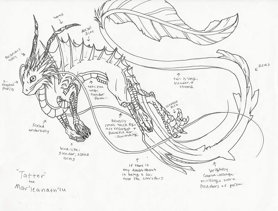 950x721 Water Dragon By Akarui
