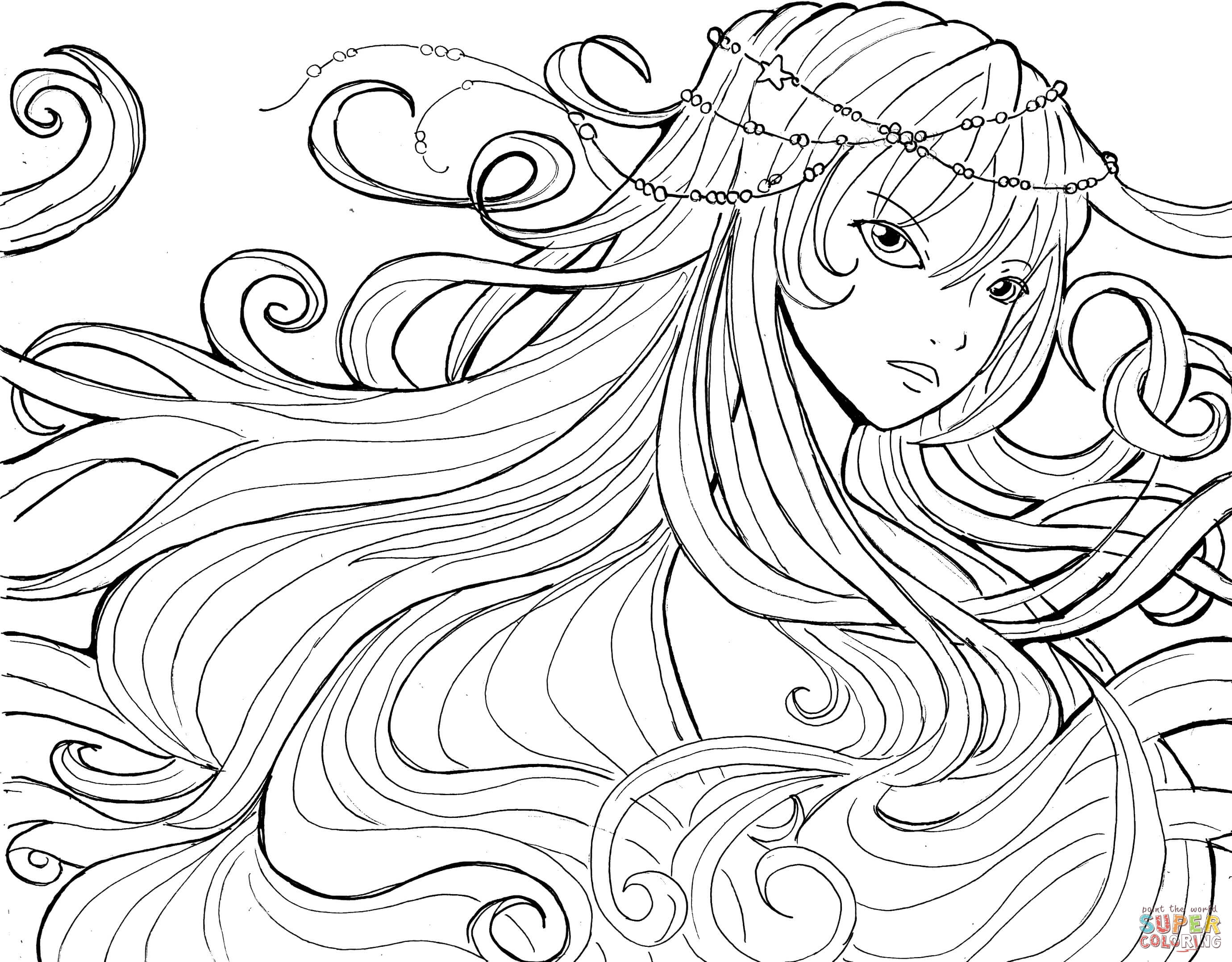 2760x2156 Water Soul Coloring Page Free Printable Coloring Pages