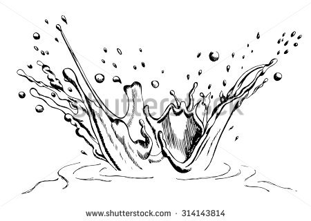 450x320 Photos Water Drop Splash Drawing,