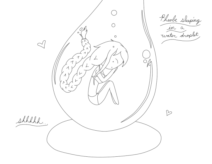 723x560 Pheobe Chibi ~ Water Droplet Outline By Pheobe Isumiya Ftoc