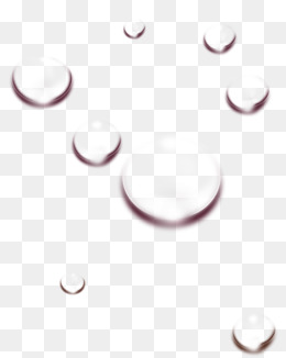 260x326 Water Droplets Effect Element, Water Droplets, Blue, Transparent