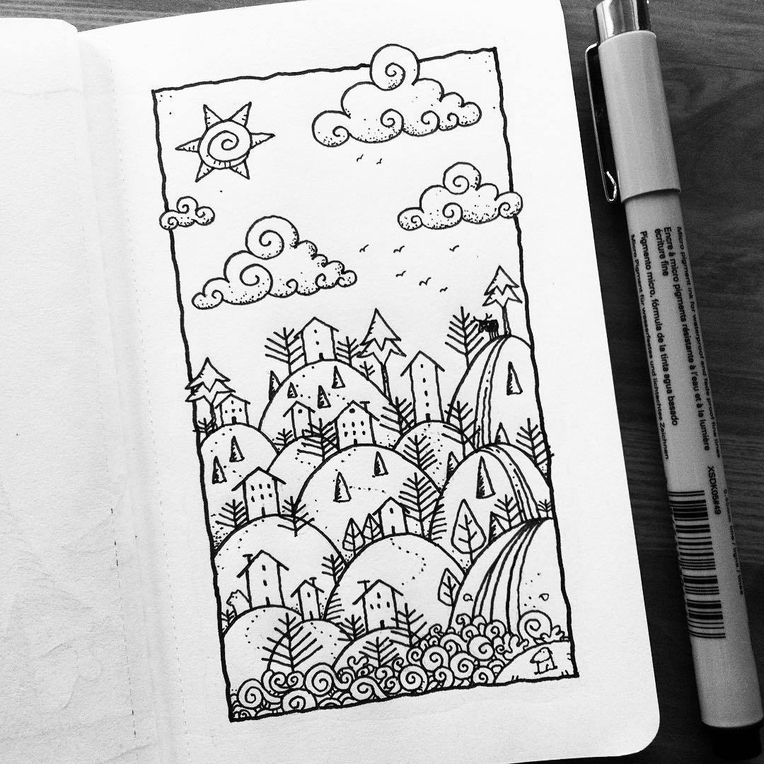 1080x1080 Fall Morning In The Valley