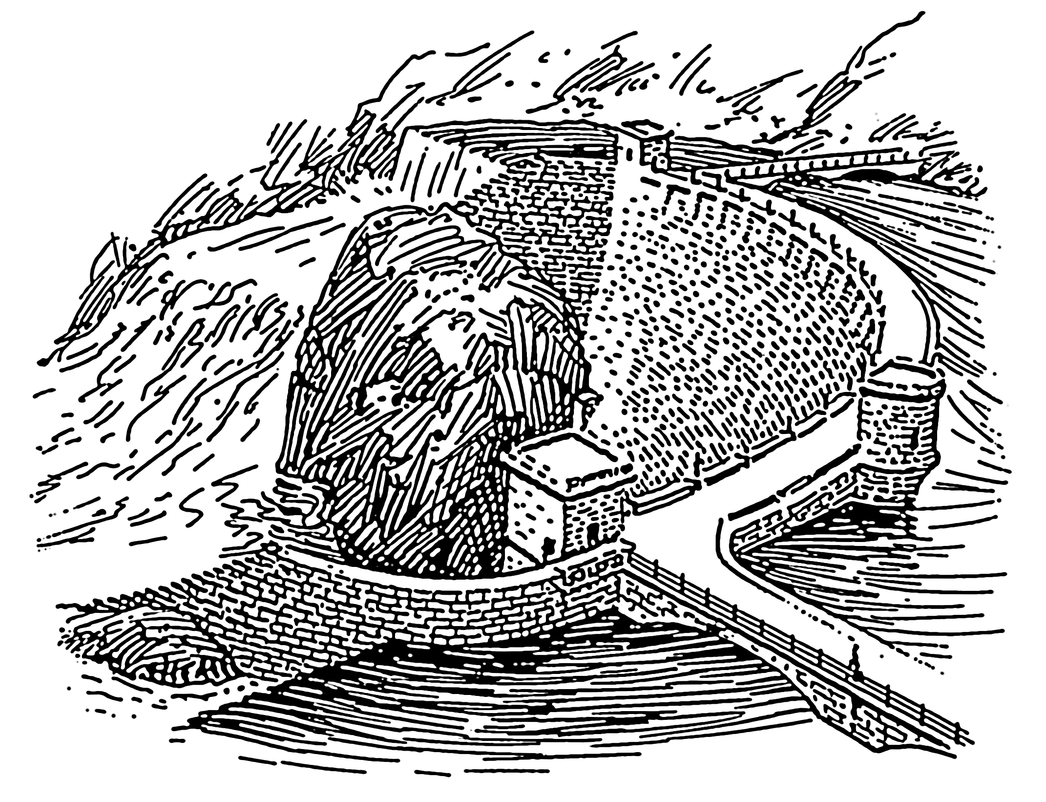 2142x1641 Fileriver With A Waterfall And Dam 001.png