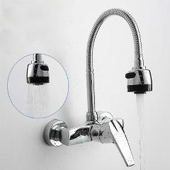 240x240 Wall Mounted Hot And Cold Water Tap, Kitchen Faucet, Universal
