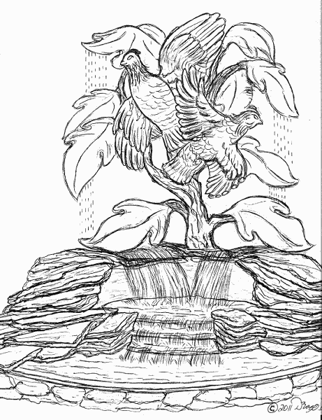 461x600 Drago International Water Fountains