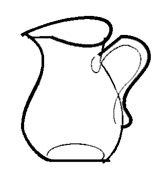 310x360 Water Pitcher Coloring Pages