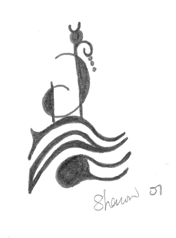 Water Pencil Drawing