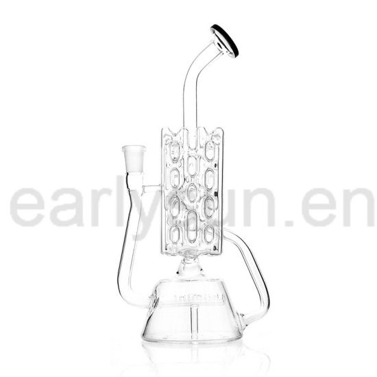 550x550 China Spinal Percolator Stemless Design Hookah Glass Smoking Water