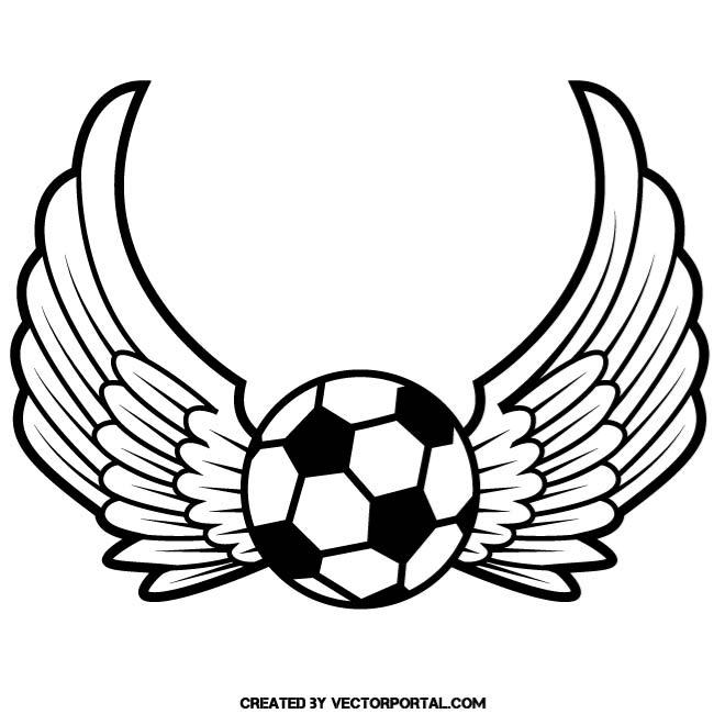660x660 Soccer Ball With Wings
