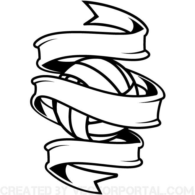 660x660 Basketball Court Vector Illustration