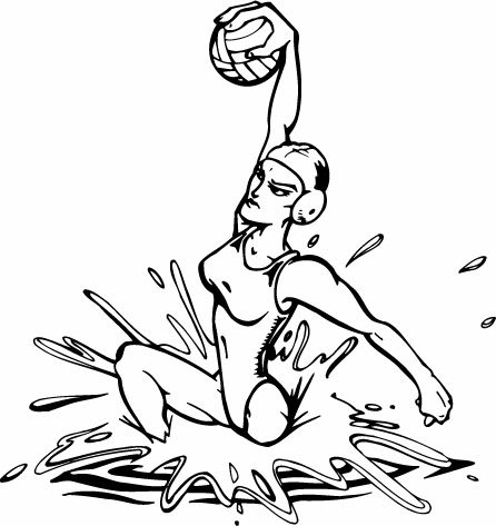Water Polo Drawing