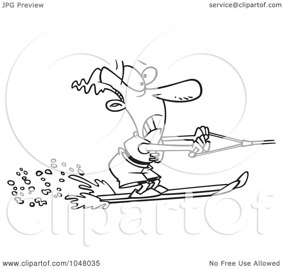 1080x1024 Royalty Free (Rf) Clip Art Illustration Of A Cartoon Black