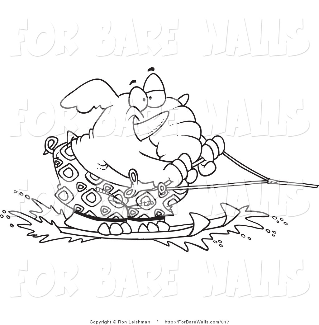 1024x1044 Royalty Free Water Ski Stock Printable Designs