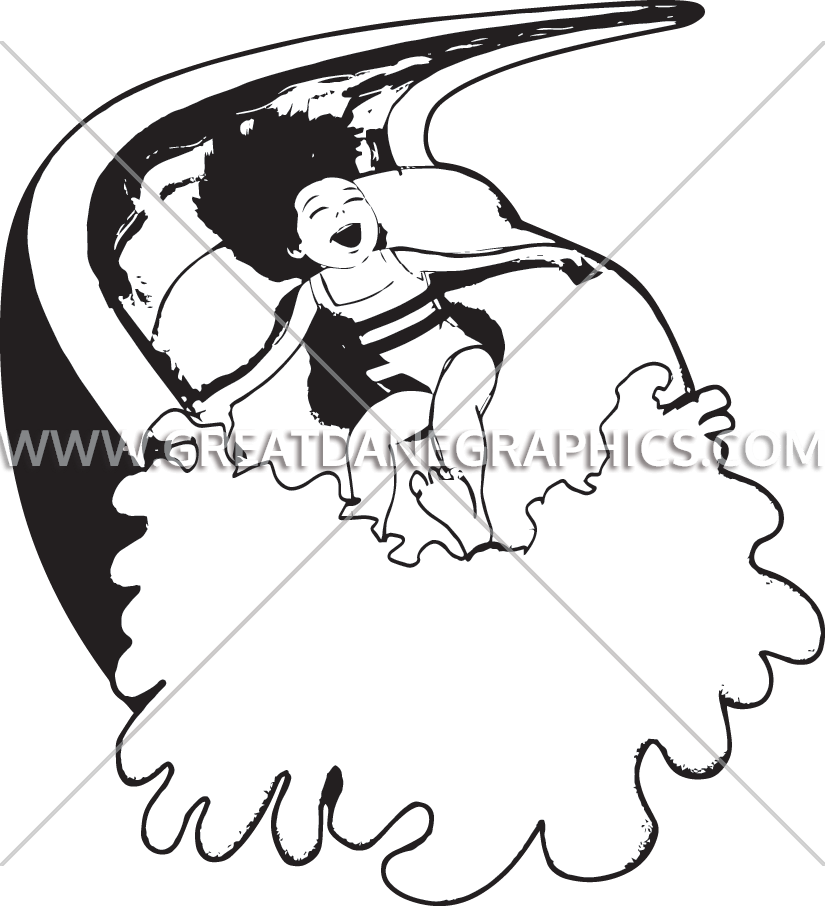 825x906 Water Slide Production Ready Artwork For T Shirt Printing