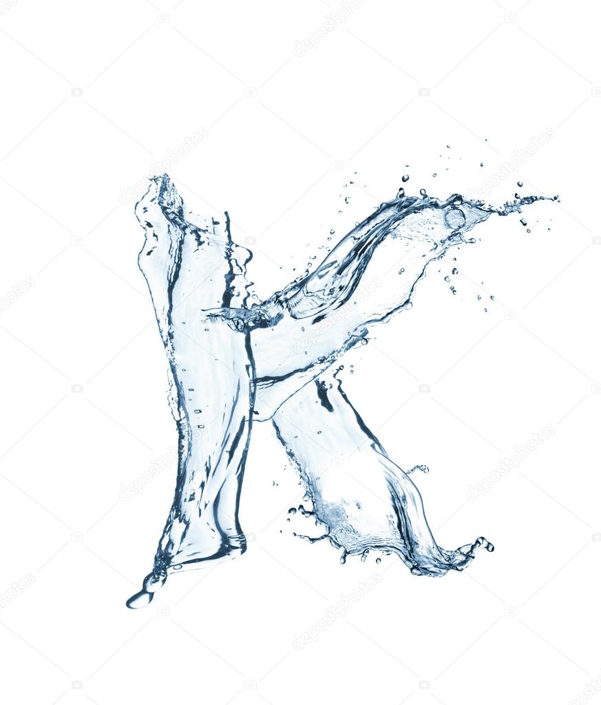 873x1023 Water Letters Stock Photo Regionales