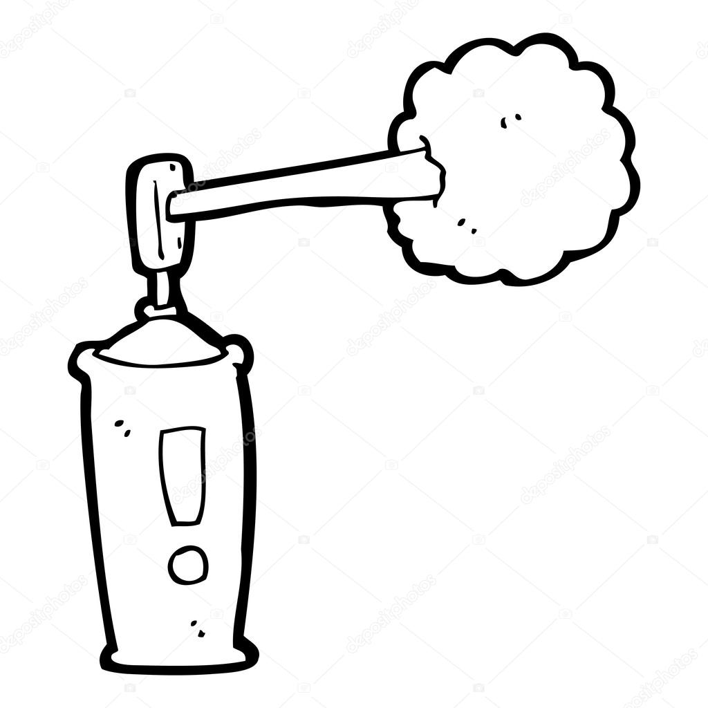 1024x1024 Cartoon Spray Can Stock Vector Lineartestpilot