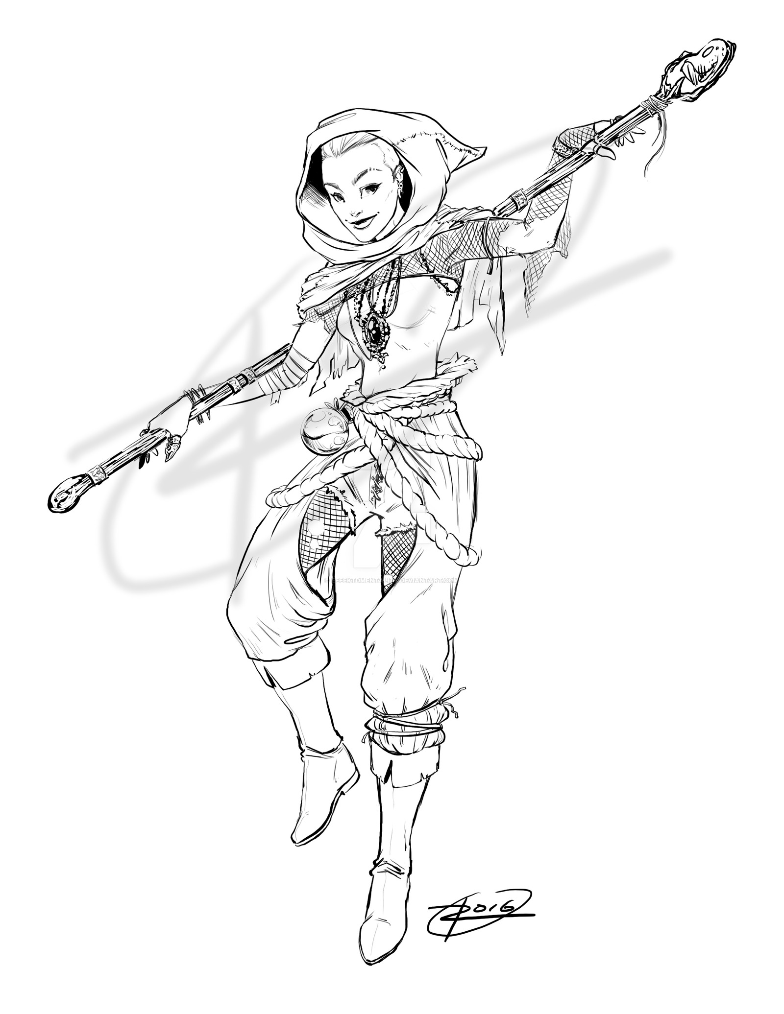 1600x2071 Water Mage (Twitch Stream 081216) By Effektdmentality