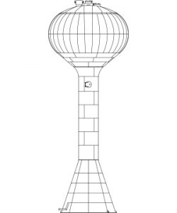 250x300 Water Tower Drawings Standards Amp Specifications Phoenix