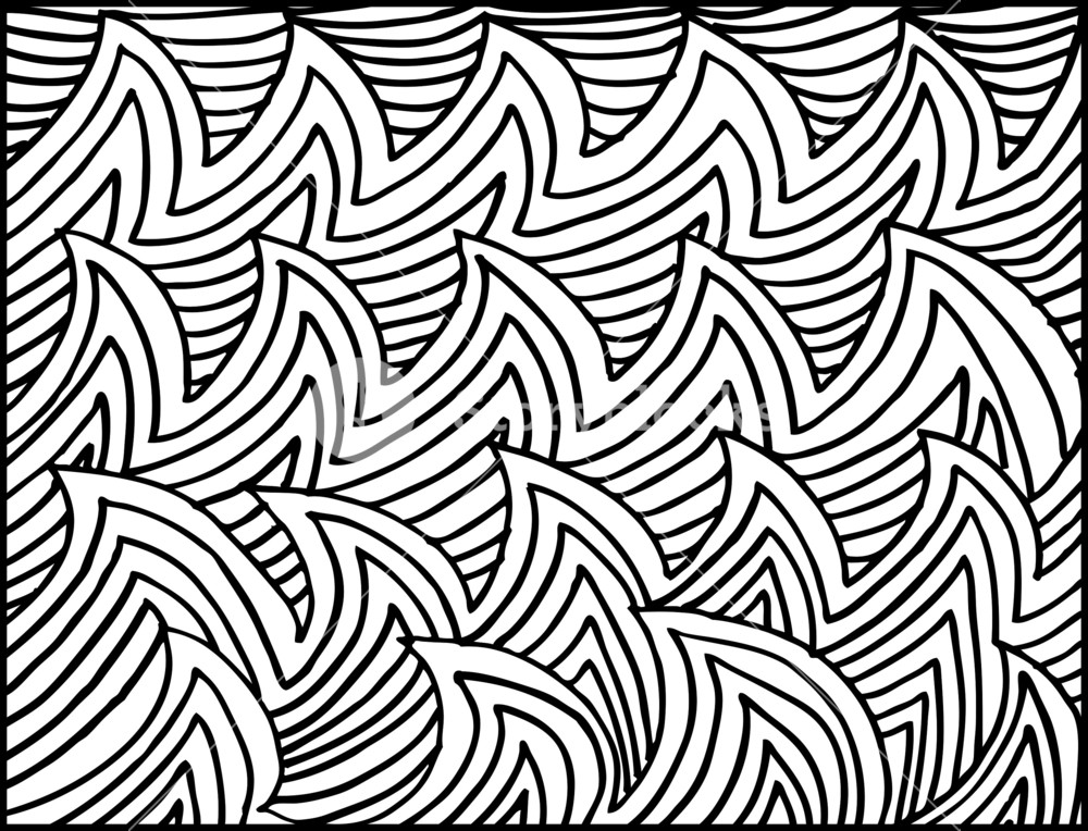 1000x764 Abstract Water Waves Background. Vector Illustration Royalty Free