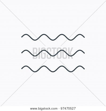 450x470 Waves Icon. Sea Flowing Sign Vector Amp Photo Bigstock