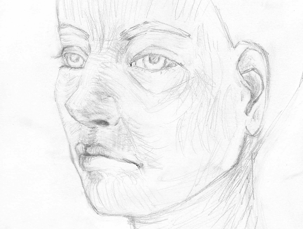 1000x755 Oil, (Watercolor), Pencil Ann Christina