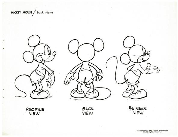 592x457 How To Draw Disney's Most Famous Cartoon Character Mickey Mouse