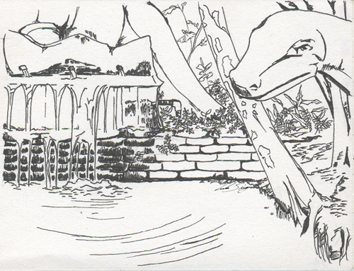 500x383 Mother Daughter Dinosaur Paint Out