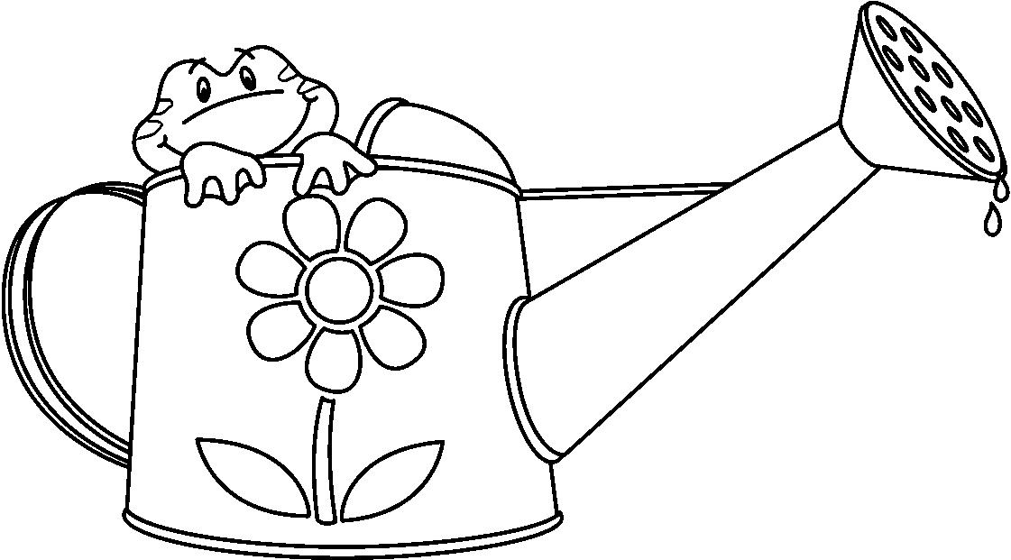1121x621 Frog Watering Can Teacher's Clip Art And Printables