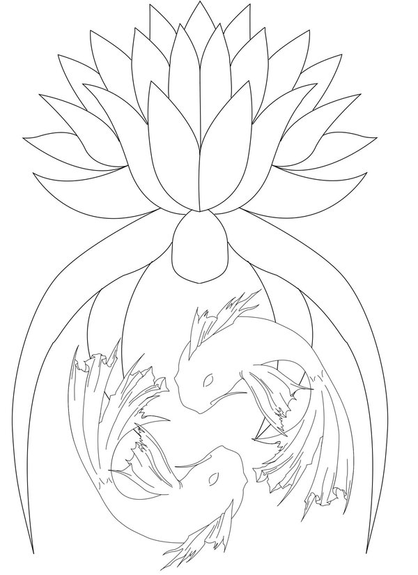 600x825 Water Lily For Alanna By Kungfugenius