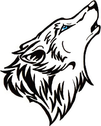 402x500 Wolf Howling