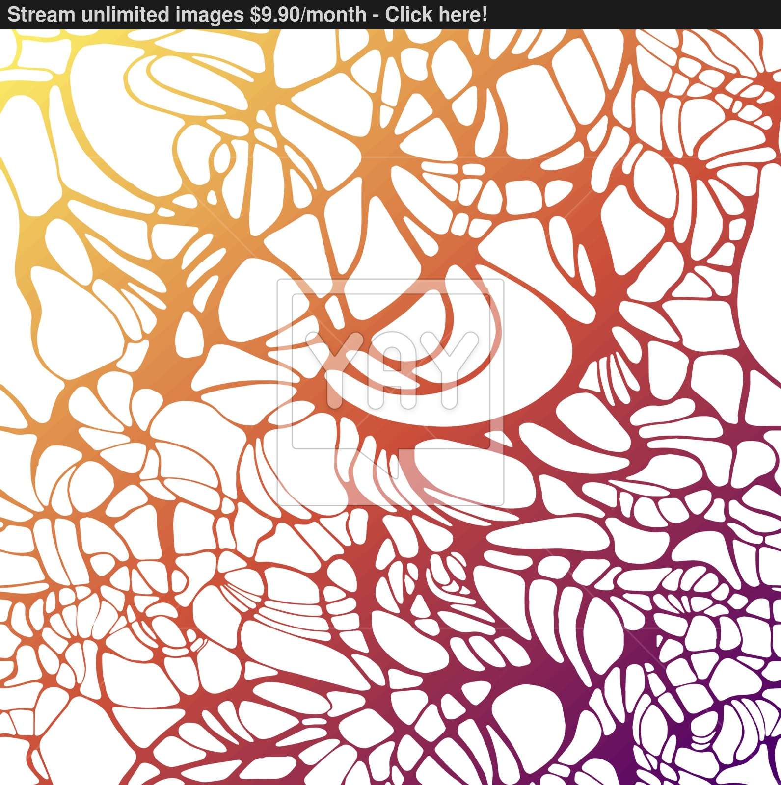 1591x1600 Vector Color Hand Drawing Wave Sunny Background. Gradient Abstract