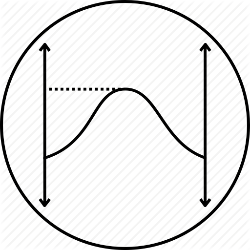 512x512 Full, Graph, Ionized, Line, Positive, Sine, Wave Icon Icon