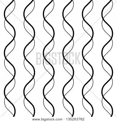 450x470 Seamless Wave Stripe Pattern. Vector Amp Photo Bigstock