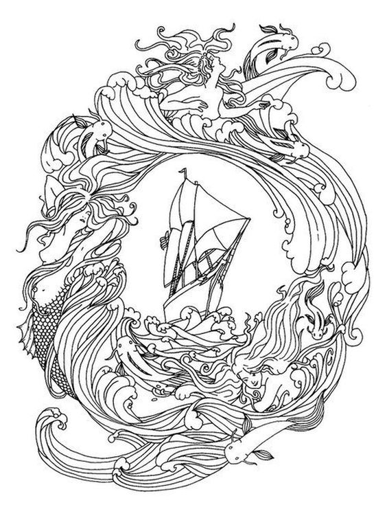 564x735 Hard Coloring Pages Tattoo Tattoo Flash Coloring Pages