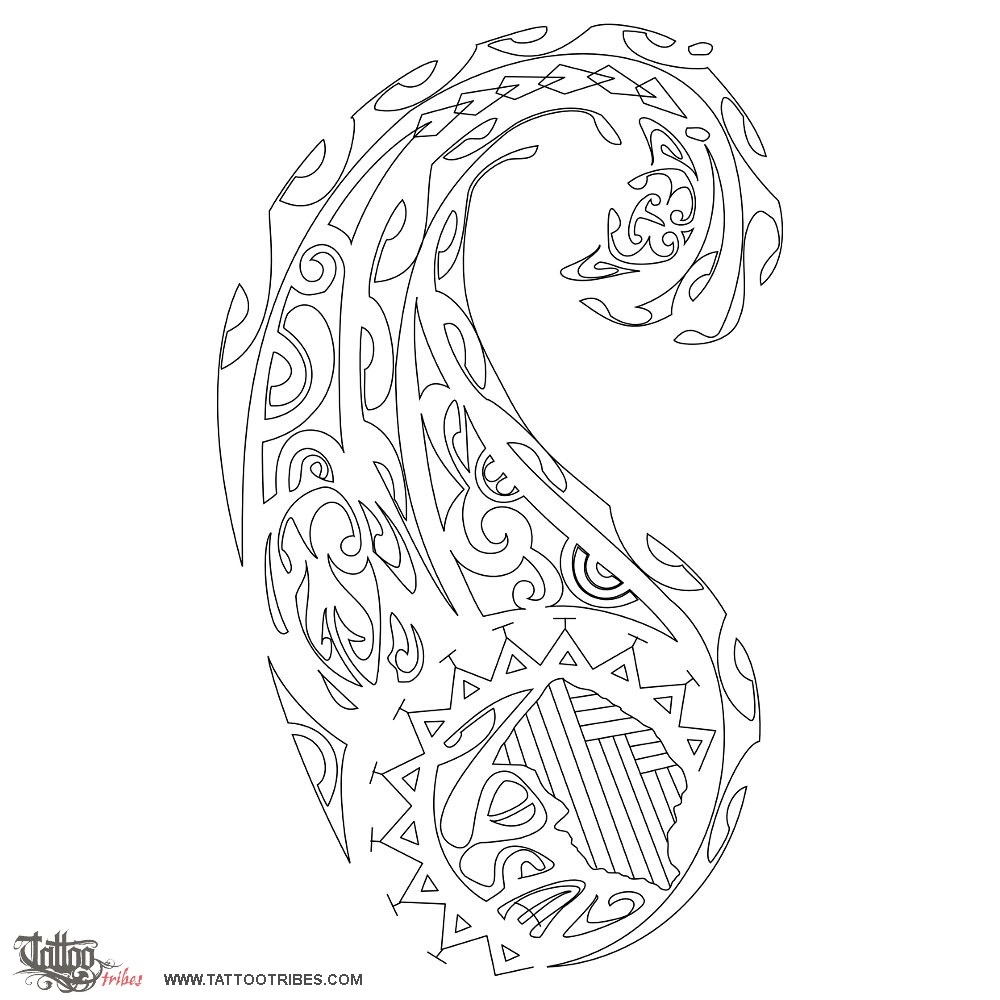 1000x1000 Tattoo Of Karekare, Surf, Wave Tattoo