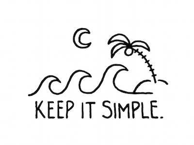 400x300 Keep It Simple Waves By David Rollyn