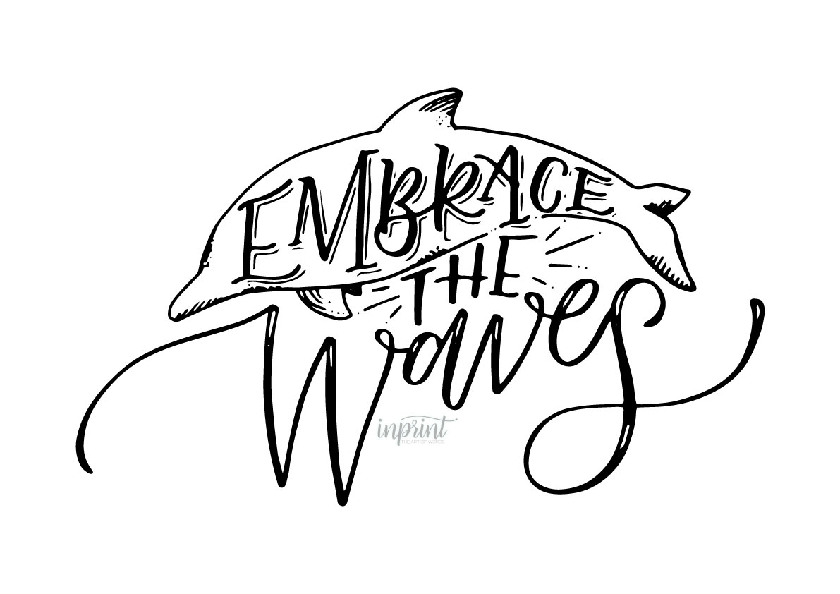 1191x842 Embrace The Waves Free Downloadable