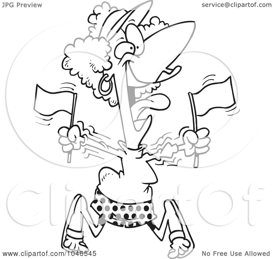 1080x1024 Royalty Free (Rf) Clip Art Illustration Of A Cartoon Black