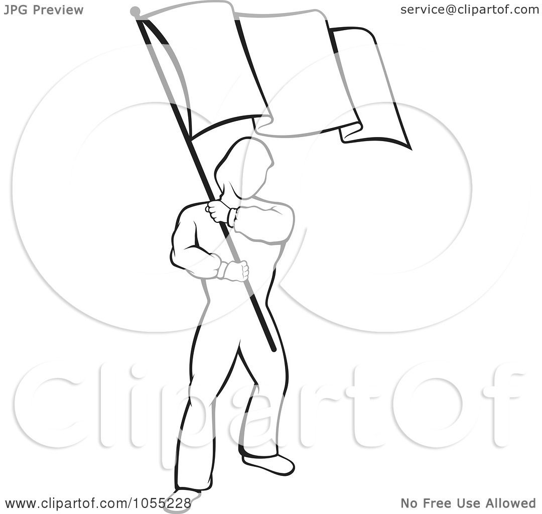 1080x1024 Royalty Free Vector Clip Art Illustration Of A Black And White Man
