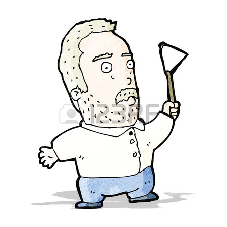 450x450 Cartoon Man Waving White Flag Royalty Free Cliparts, Vectors,
