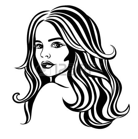 Wavy Hair Drawing at GetDrawings | Free download