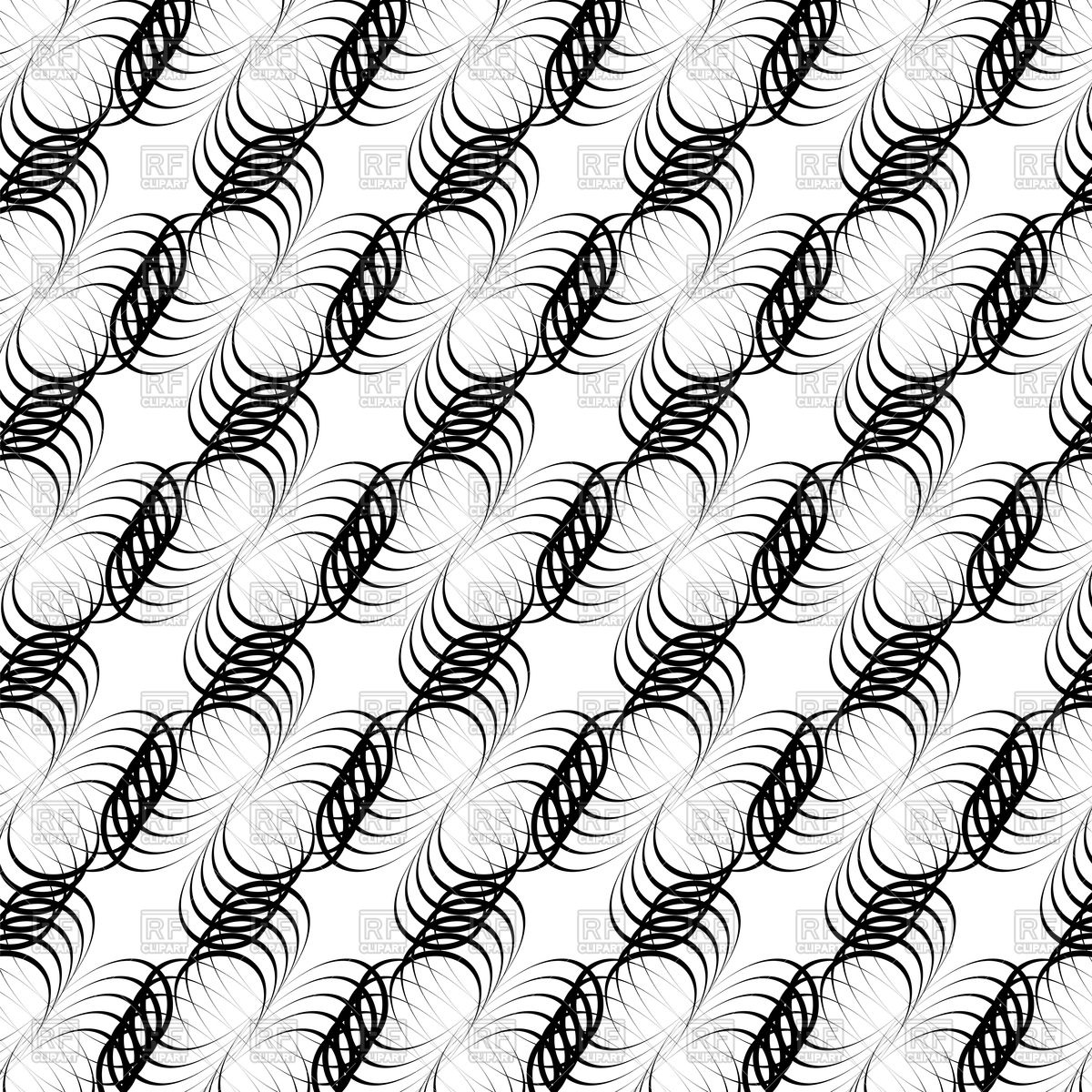 1200x1200 Abstract Background With Wavy Lines Royalty Free Vector Clip Art