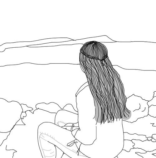 500x507 Image On We Heart It Drawings Overlaysoutlines