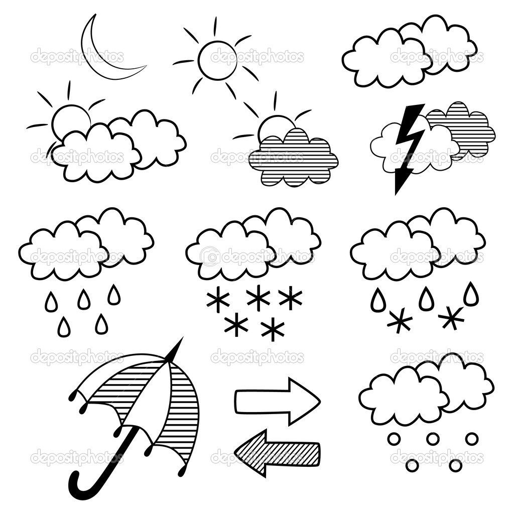 1024x1024 Symbols For Weather Choice Image