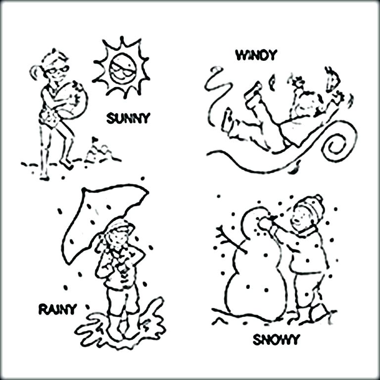 768x768 This Is Weather Coloring Pages Pictures Weather Color Pages