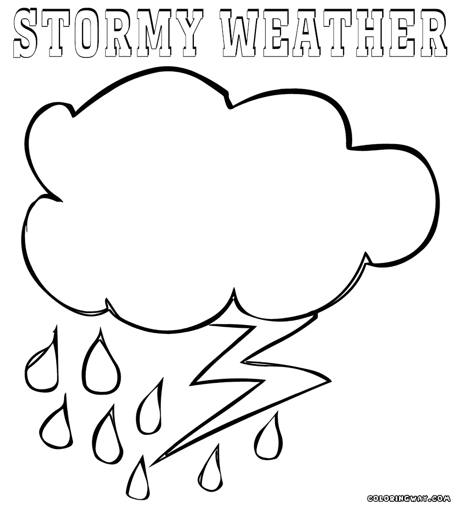 902x1000 Top 89 Weather Coloring Pages
