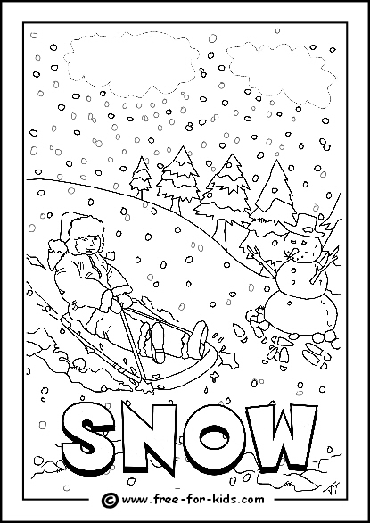 415x586 Weather Coloring Pages