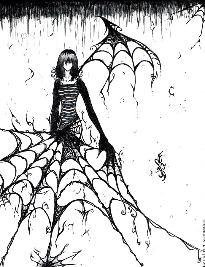 691x900 Spider Webs By Emblazedgreen