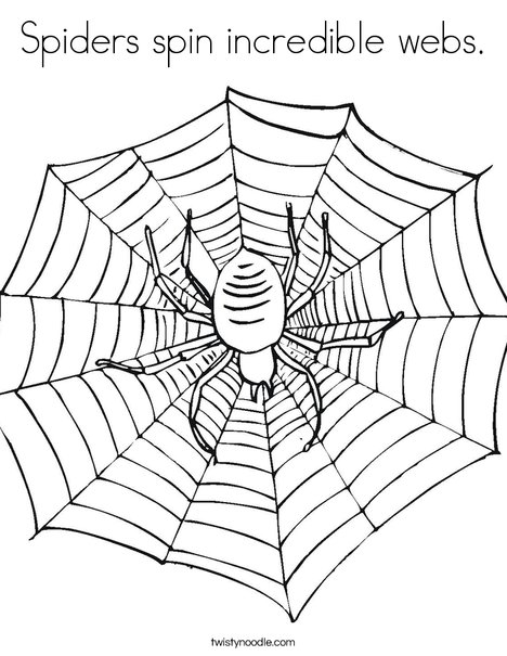 468x605 Spider Web Coloring Pages 2 Drawing